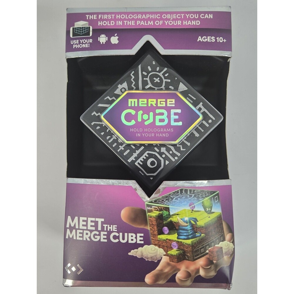 Merge Cube ARC-01 AR VR Hologram Toy iOS Android NEW Factory Sealed